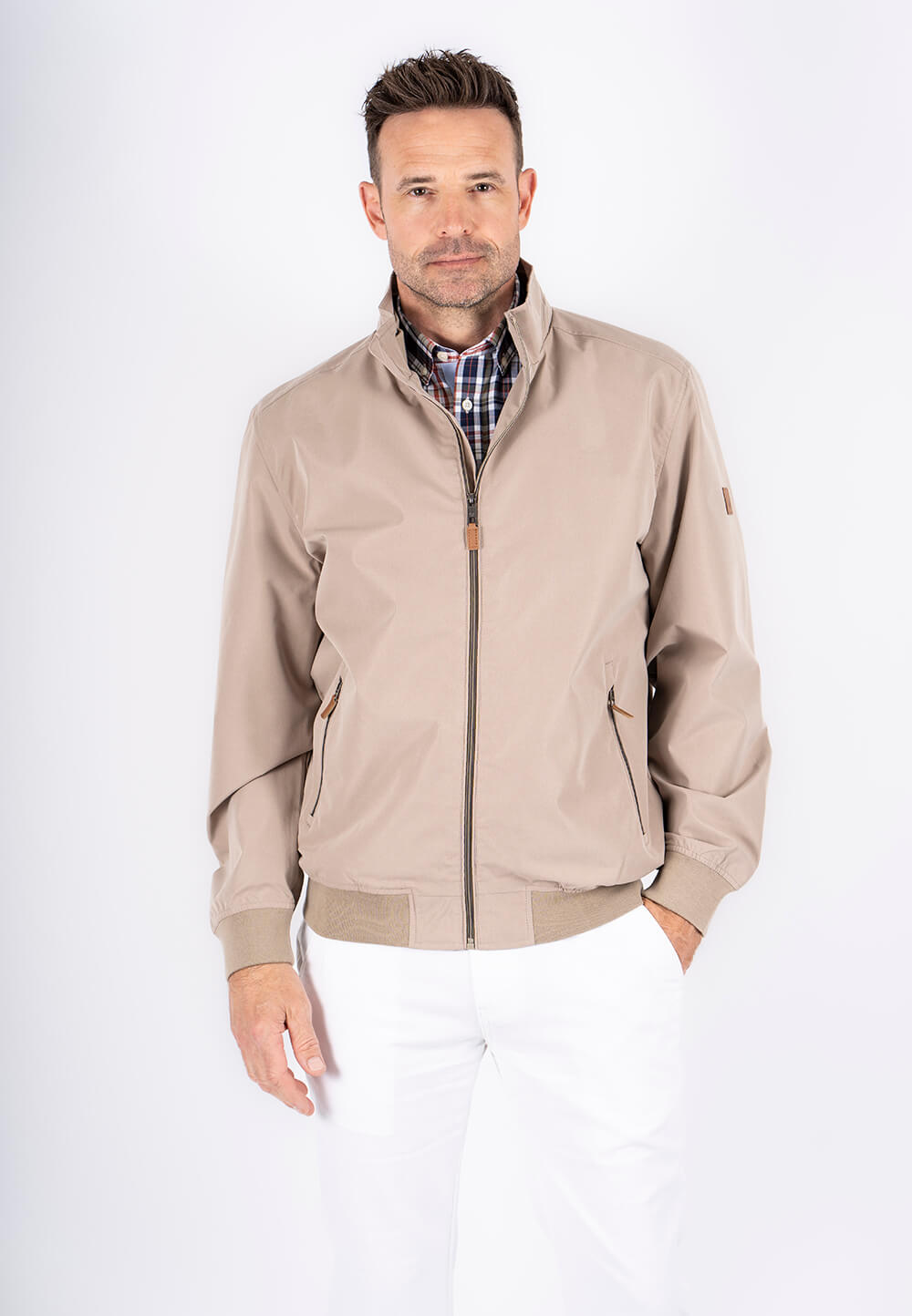 PRE END MALROY JACKET - STONE