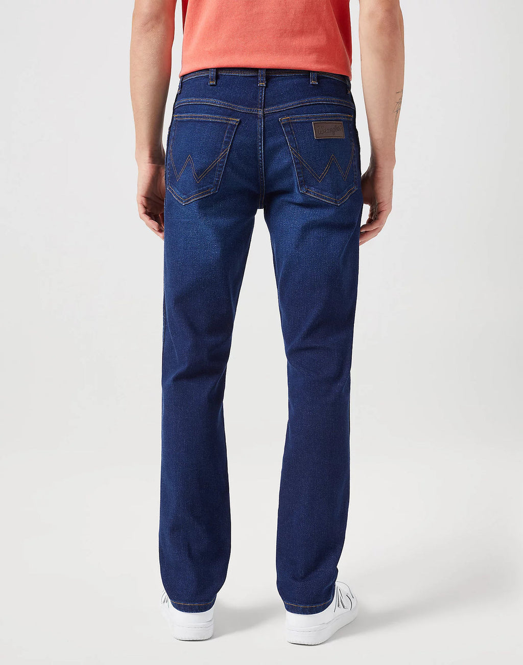WRANGLES TEXAS SLIM 822 NIGHT SHADE - BLUE DENIM