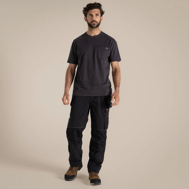 CRAGHOPPERS WAKEFIELD T-SHIRT - SLATE GREY