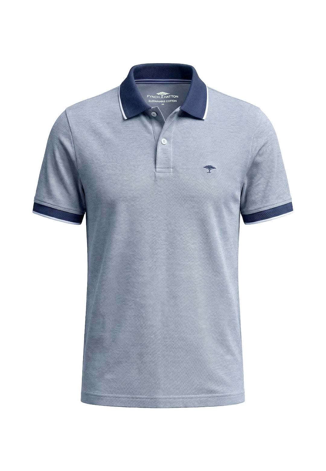FYNCH HATTON POLOSHIRT (16031904/672) - MIDNIGHT
