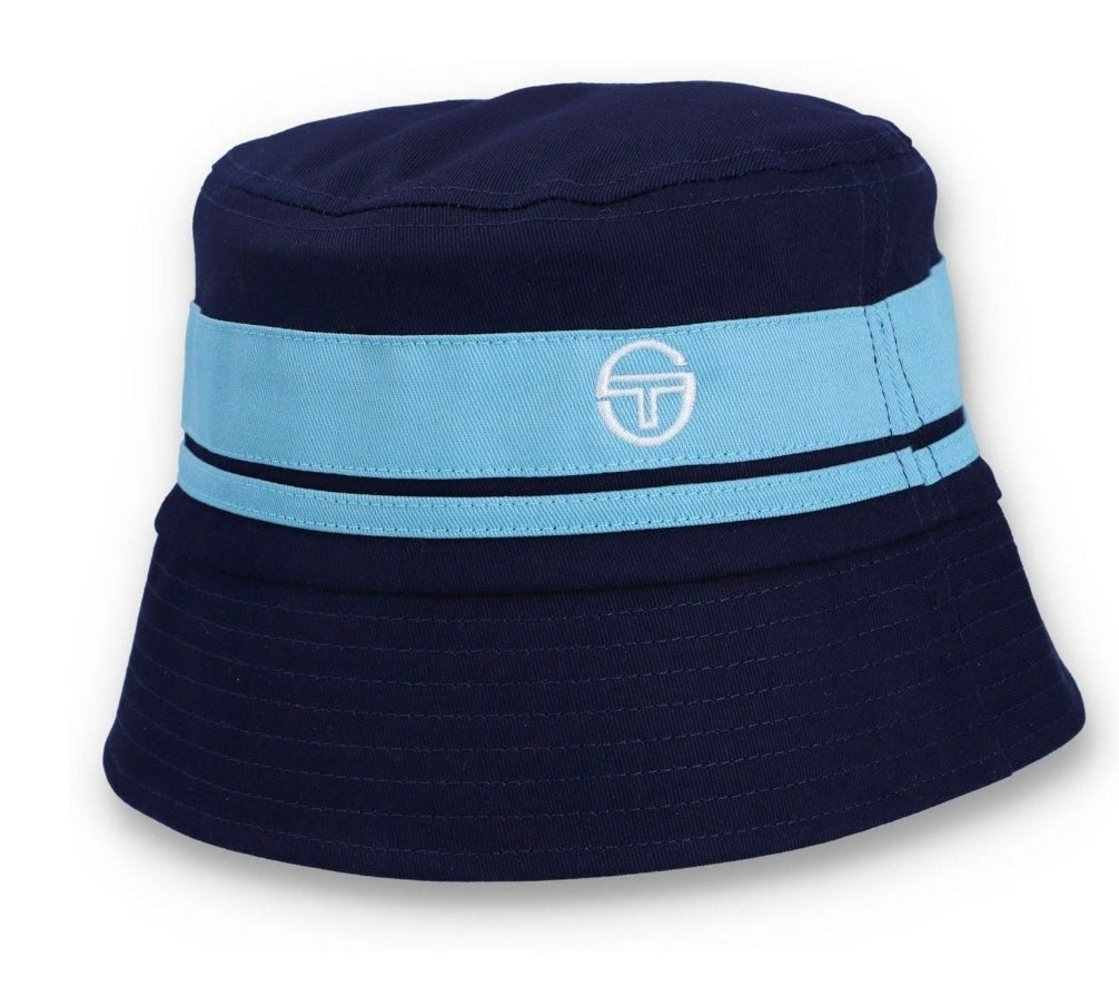 SERGIO TACCHINI NEWSFORD BUCKET HAT - NAVY