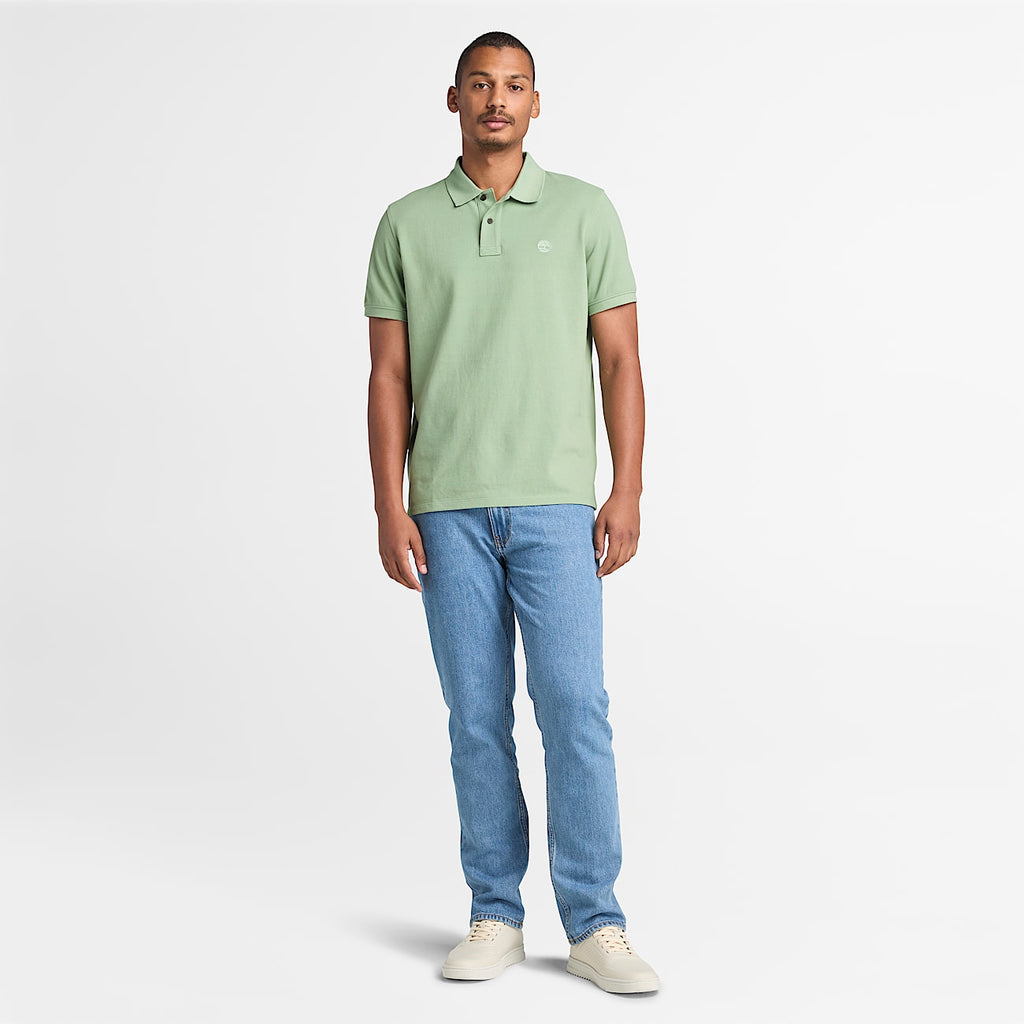 TIMBERLAND PIQUE POLO SHIRT (TB0A6VDP) - GREEN