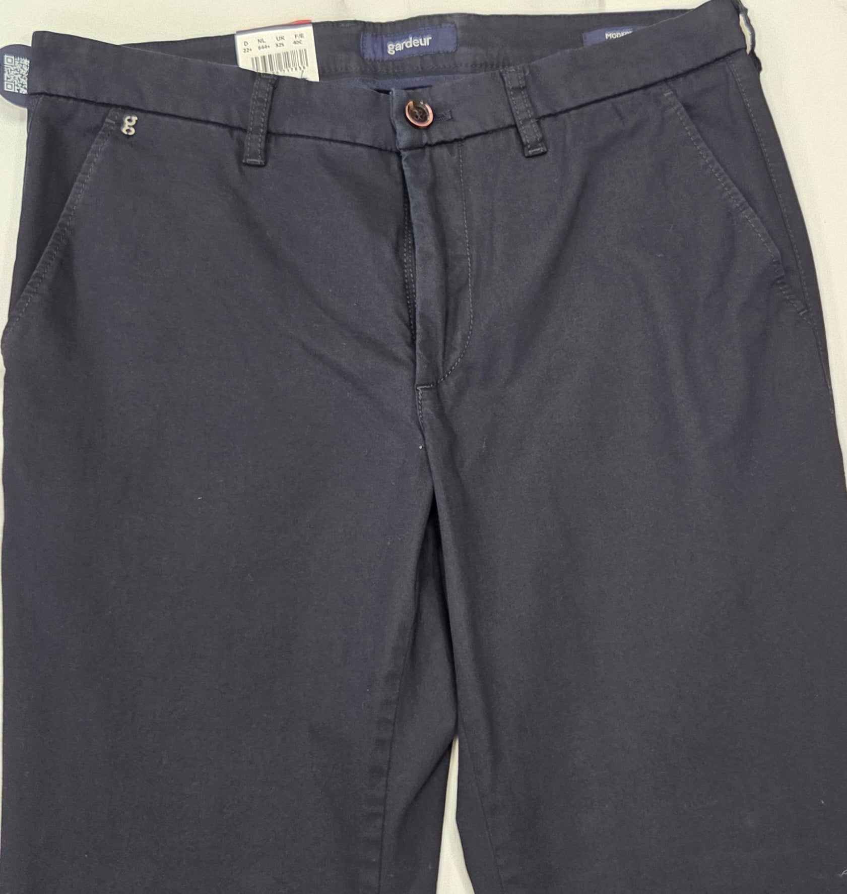 GARDEUR BONO SLIM CHINO TROUSER (418861/1069) - NAVY