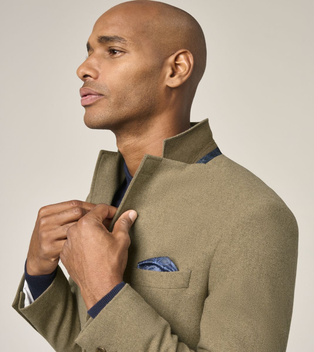 SKOPES REINER TEXTURED BLAZER (MM4686) - SAGE