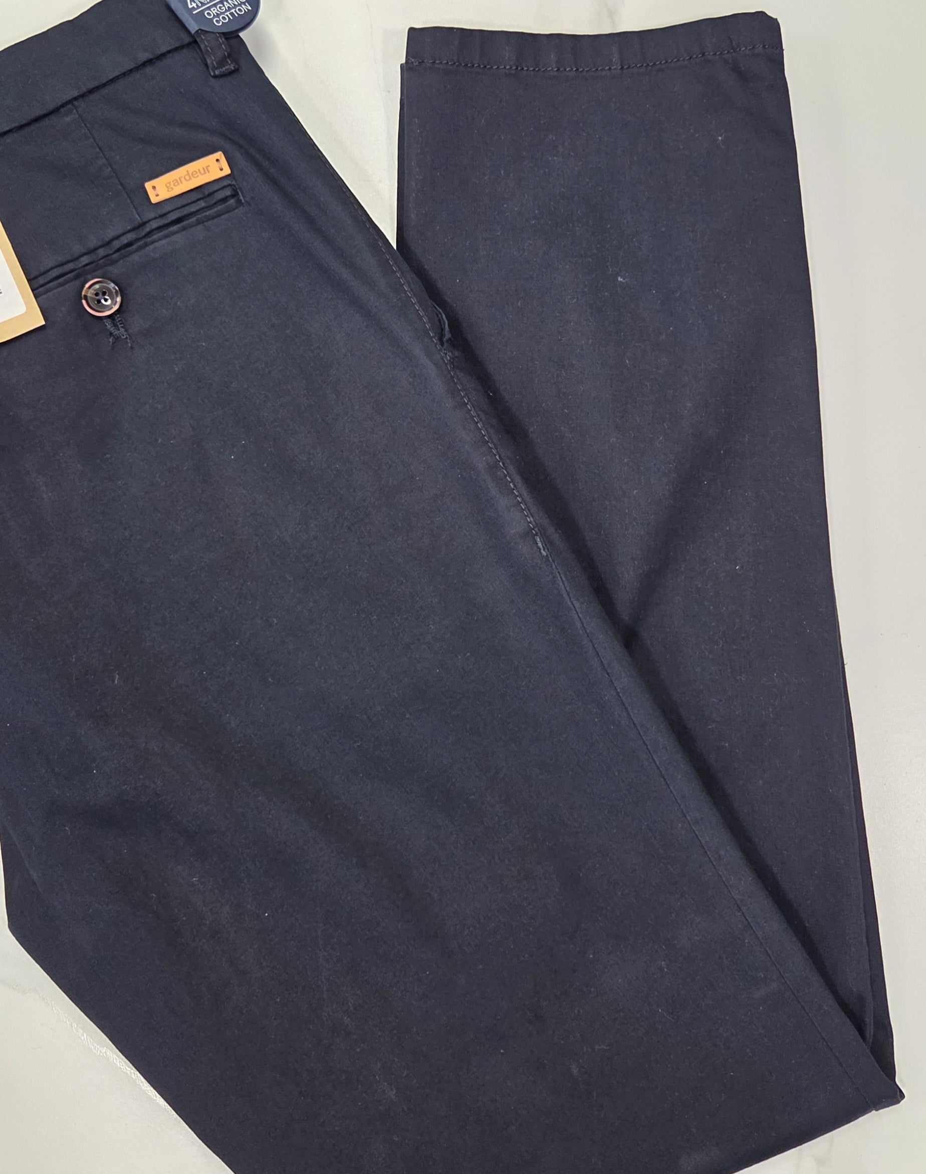 GARDEUR BONO SLIM CHINO TROUSER (418861/1069) - NAVY