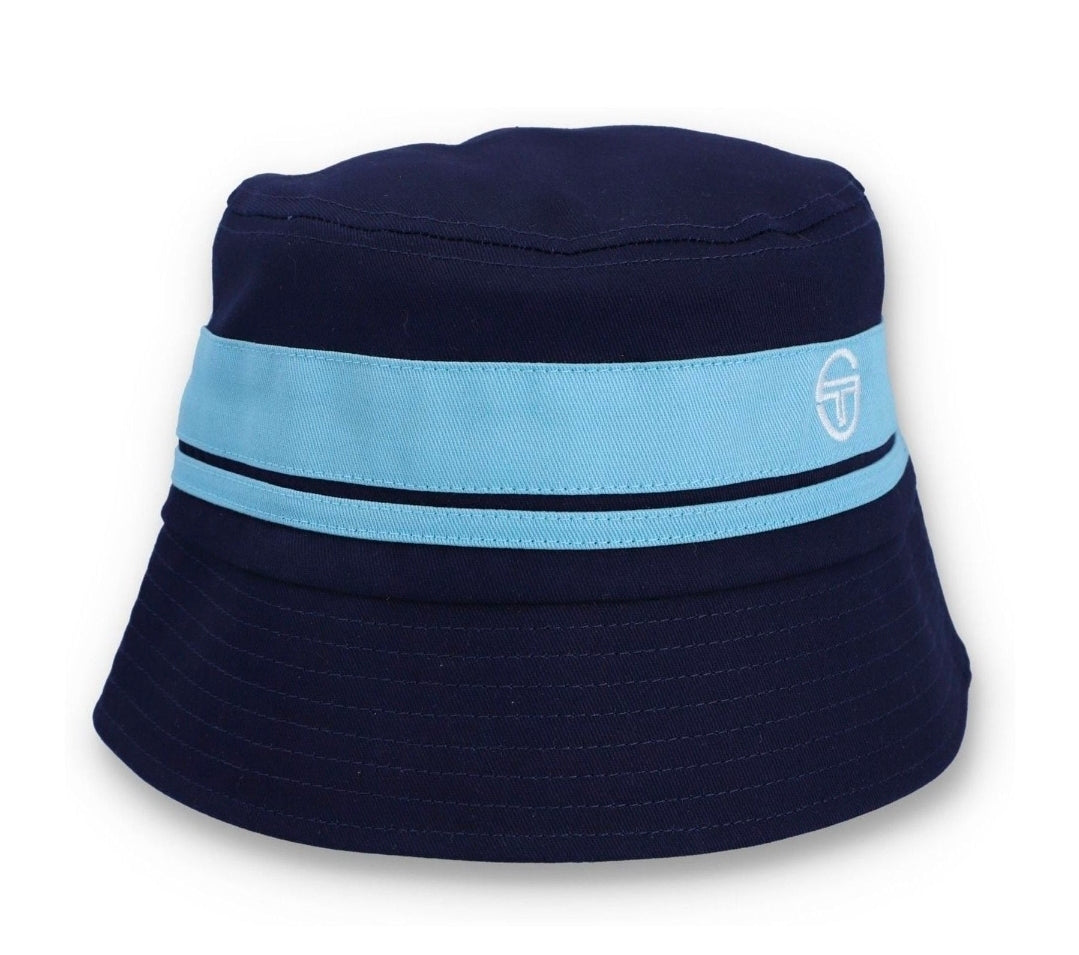 SERGIO TACCHINI NEWSFORD BUCKET HAT - NAVY