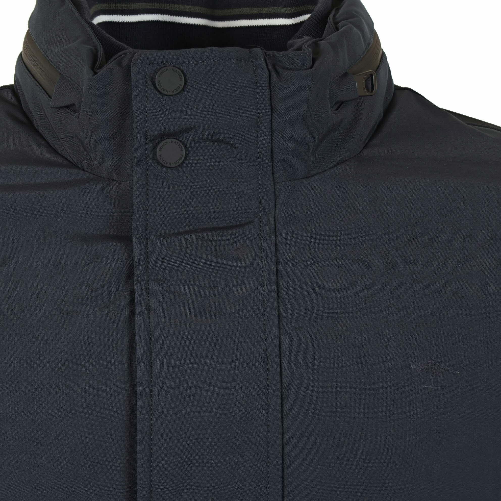 FYNCH HATTON JACKET  - NAVY