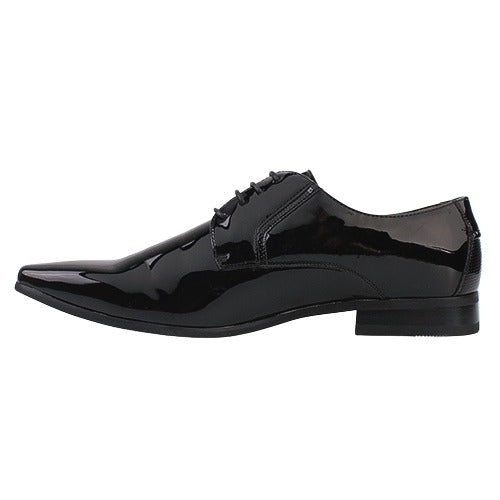 MARCOZZI BRUSSELS PATENT TUX SHOE - BLACK