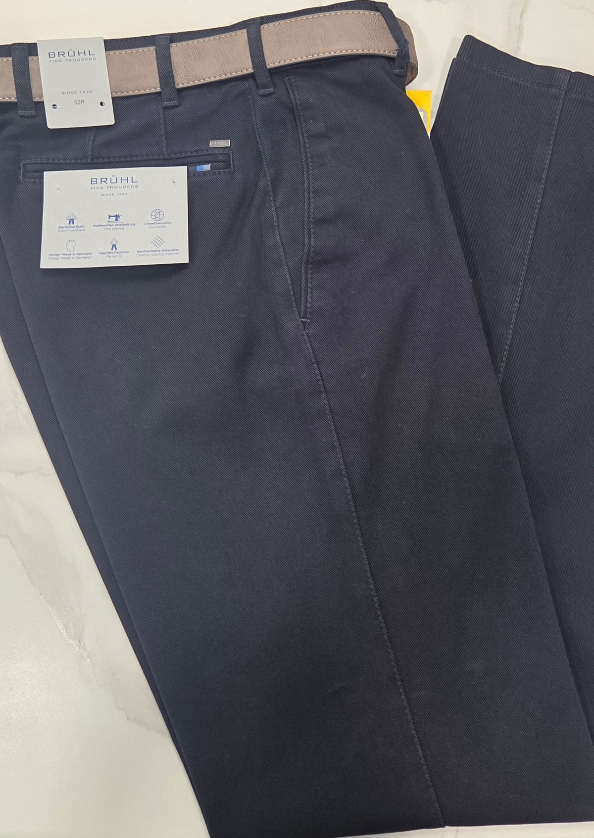 BRUHL PARMA B TROUSERS (0585-186550-092) - NAVY