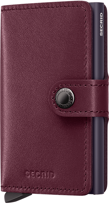 SECRID MINIWALLET ORIGINAL - CRANBERRY