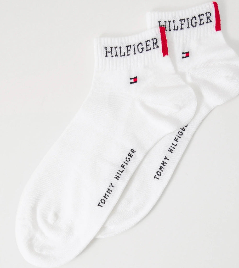 TOMMY HILFIGER ANKLE SOCK - WHITE