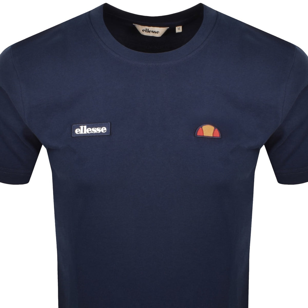 ELLESSE FLORAN T-SHIRT - NAVY