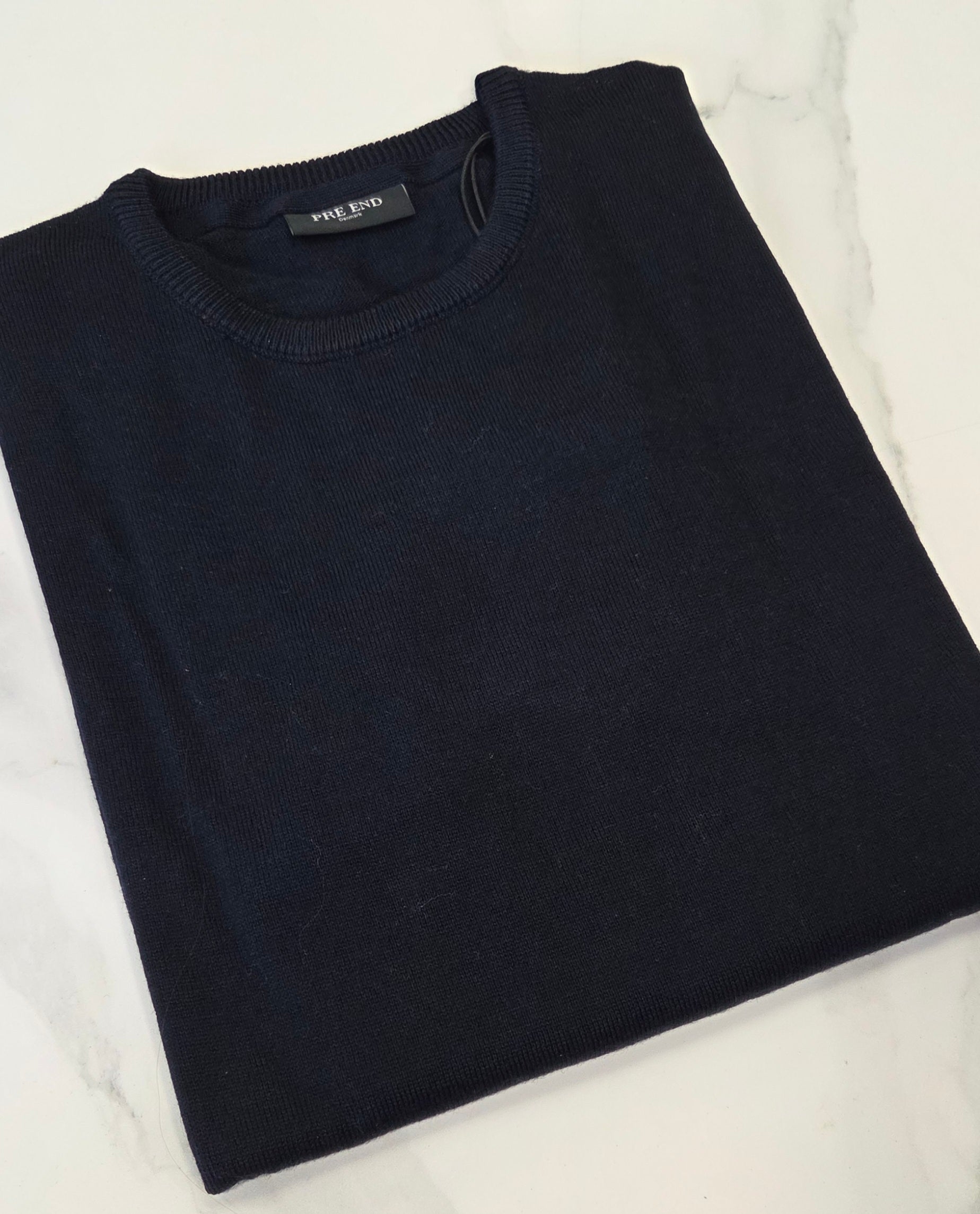 PRE END GORDON O - NECK - NAVY