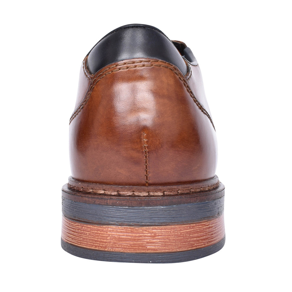 BUGATTI MAIK EXKO WIDE FIT/REMOVABLE INSOLE- TAN