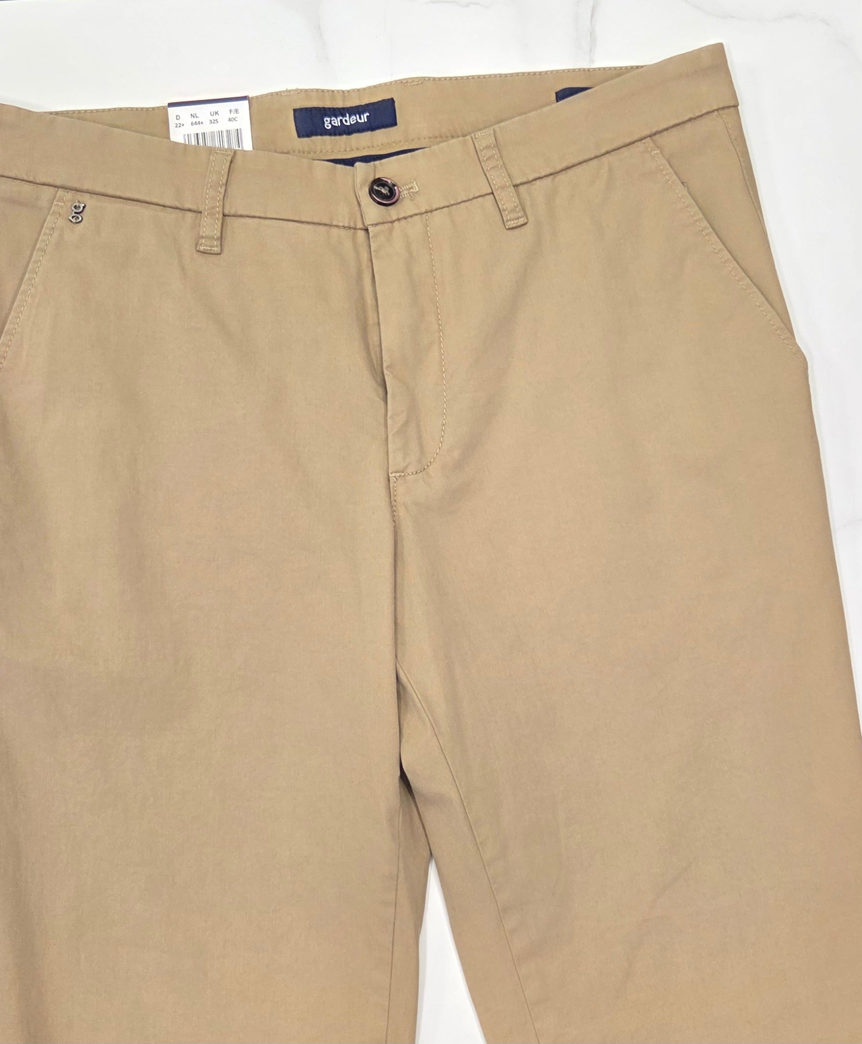 GARDEUR BONO SLIM CHINO TROUSER (418861/1017) - BEIGE