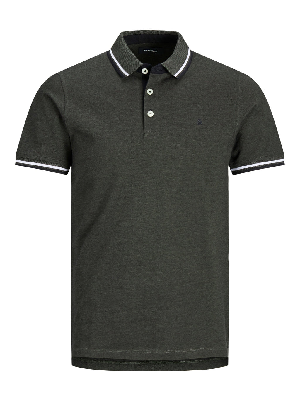 JACK & JONES MIRAGE POLOSHIRT PLUS SIZE - KHAKI