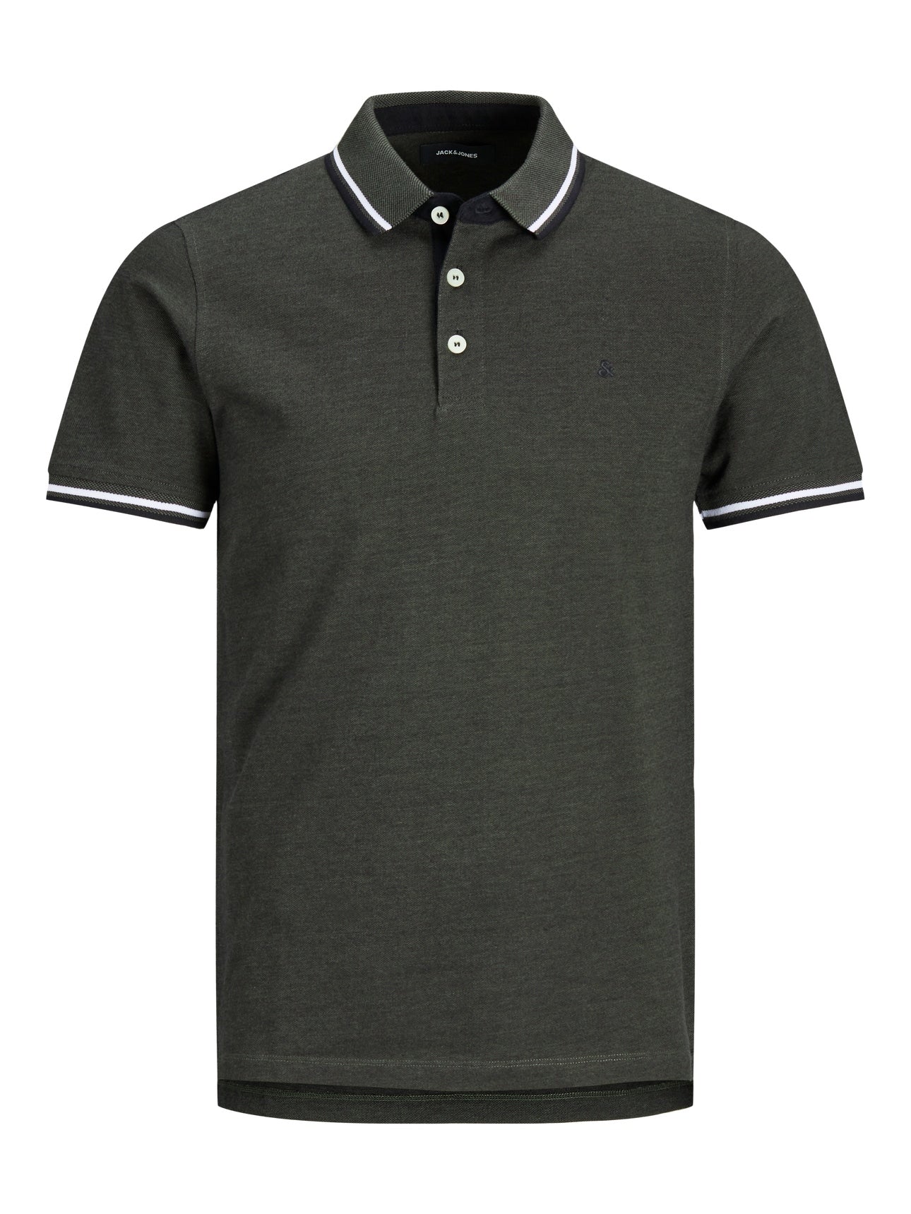 JACK & JONES MIRAGE POLOSHIRT PLUS SIZE - KHAKI