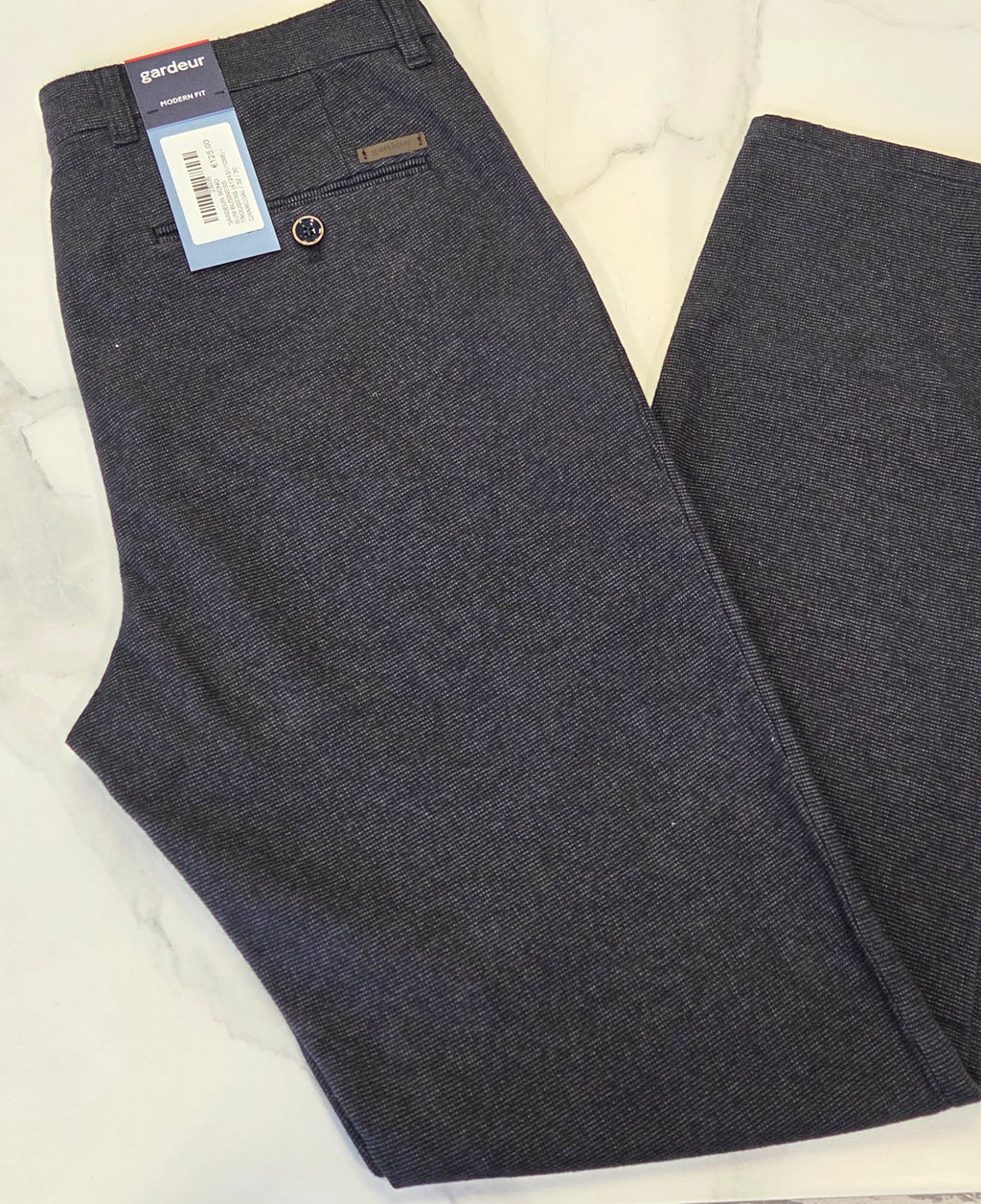 GARDEUR BONO SLIM BUSINESS TROUSERS (412431/1098) - CHARCOAL