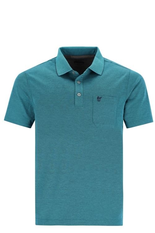 HAJO POLOSHIRT - TEAL