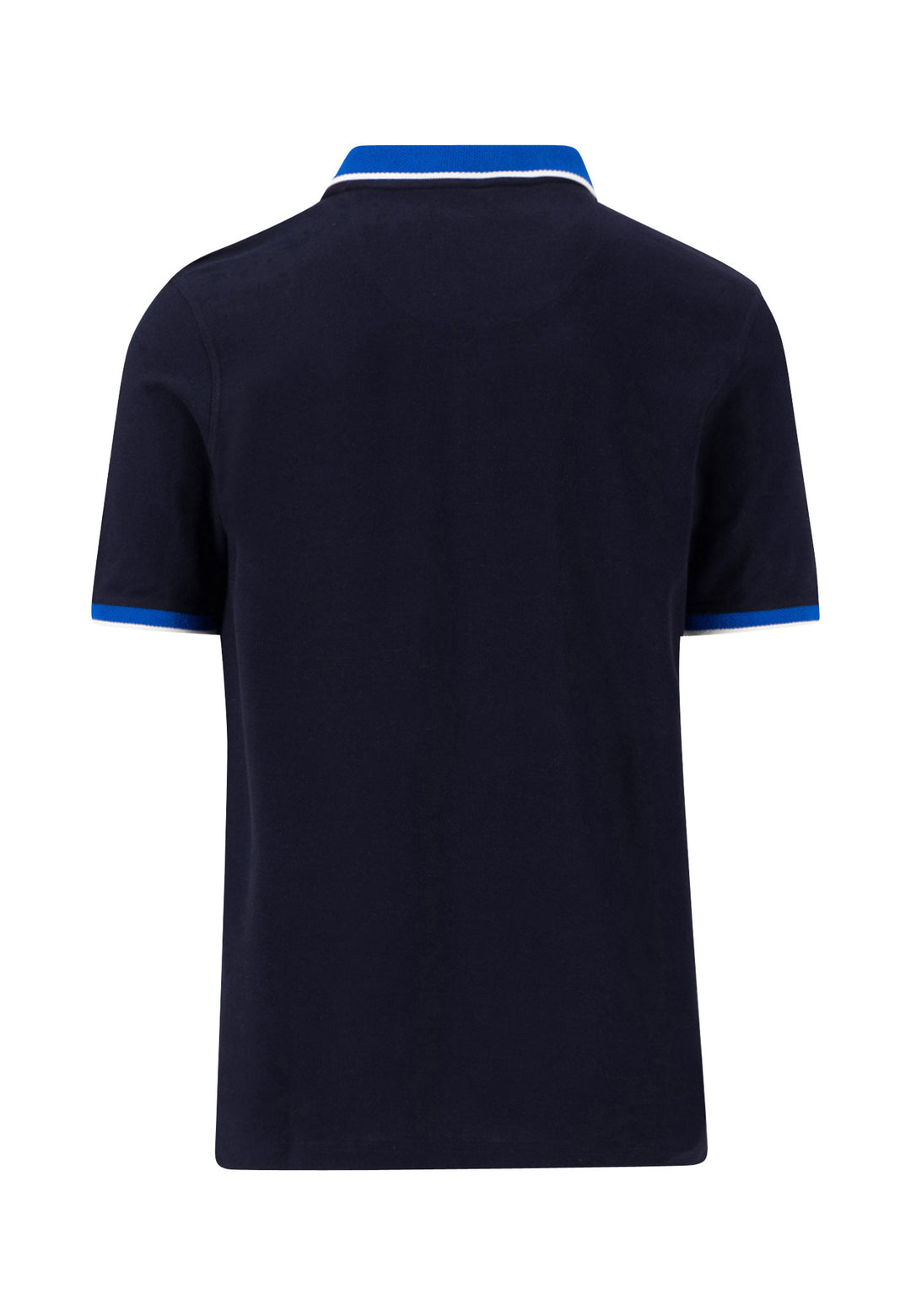 FYNCH HATTON COLOURBLOCK POLOSHIRT (15031703/685) - NAVY/BLUE
