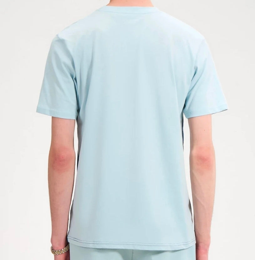 ELLESSE VENIRE T-SHIRT - BLUE/LIGHT BLUE