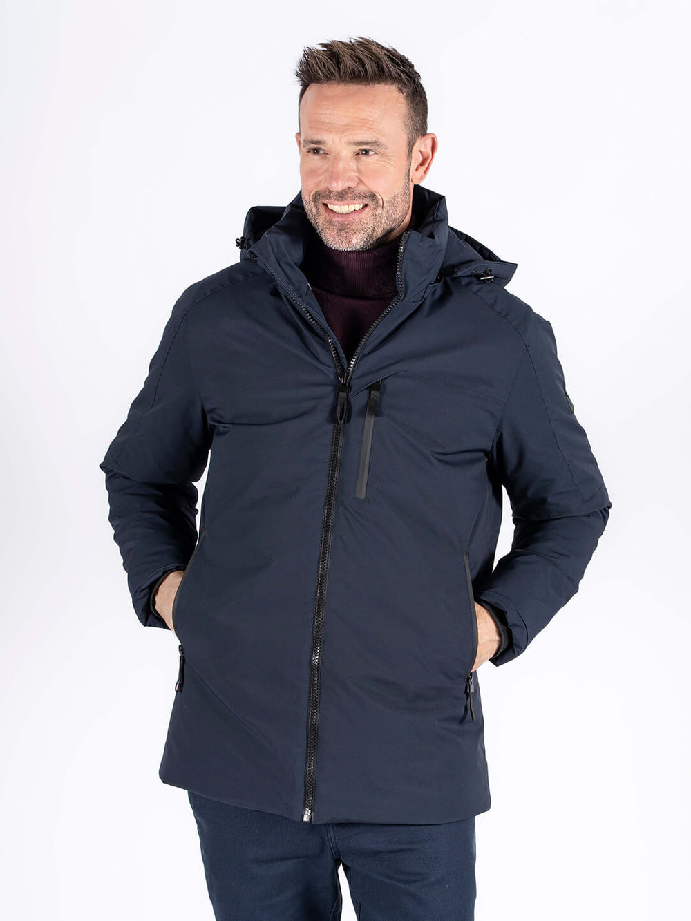 PRE END RUSSEL JACKET - NAVY