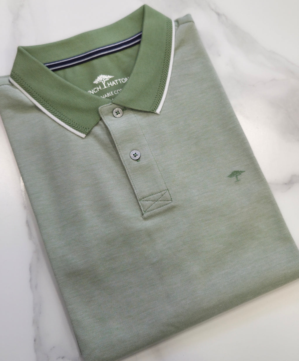 FYNCH HATTON POLOSHIRT (16031904/740)- GREEN