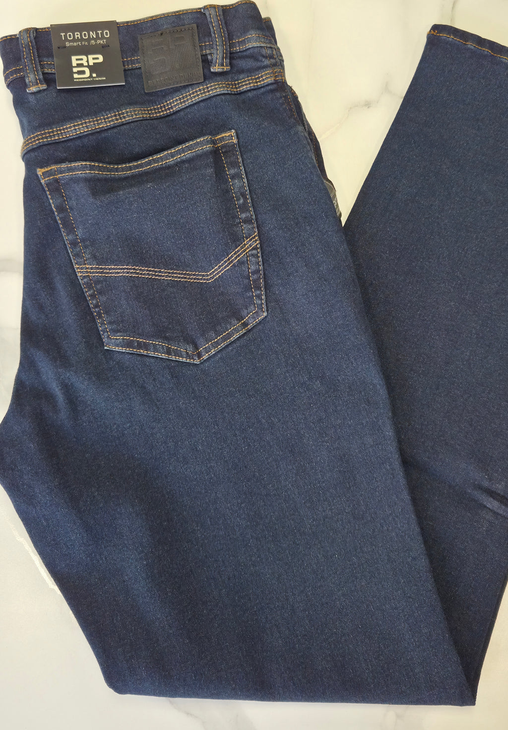 REDPOINT TORONTO 5 POCKET JEAN (4300) - DARK WASH