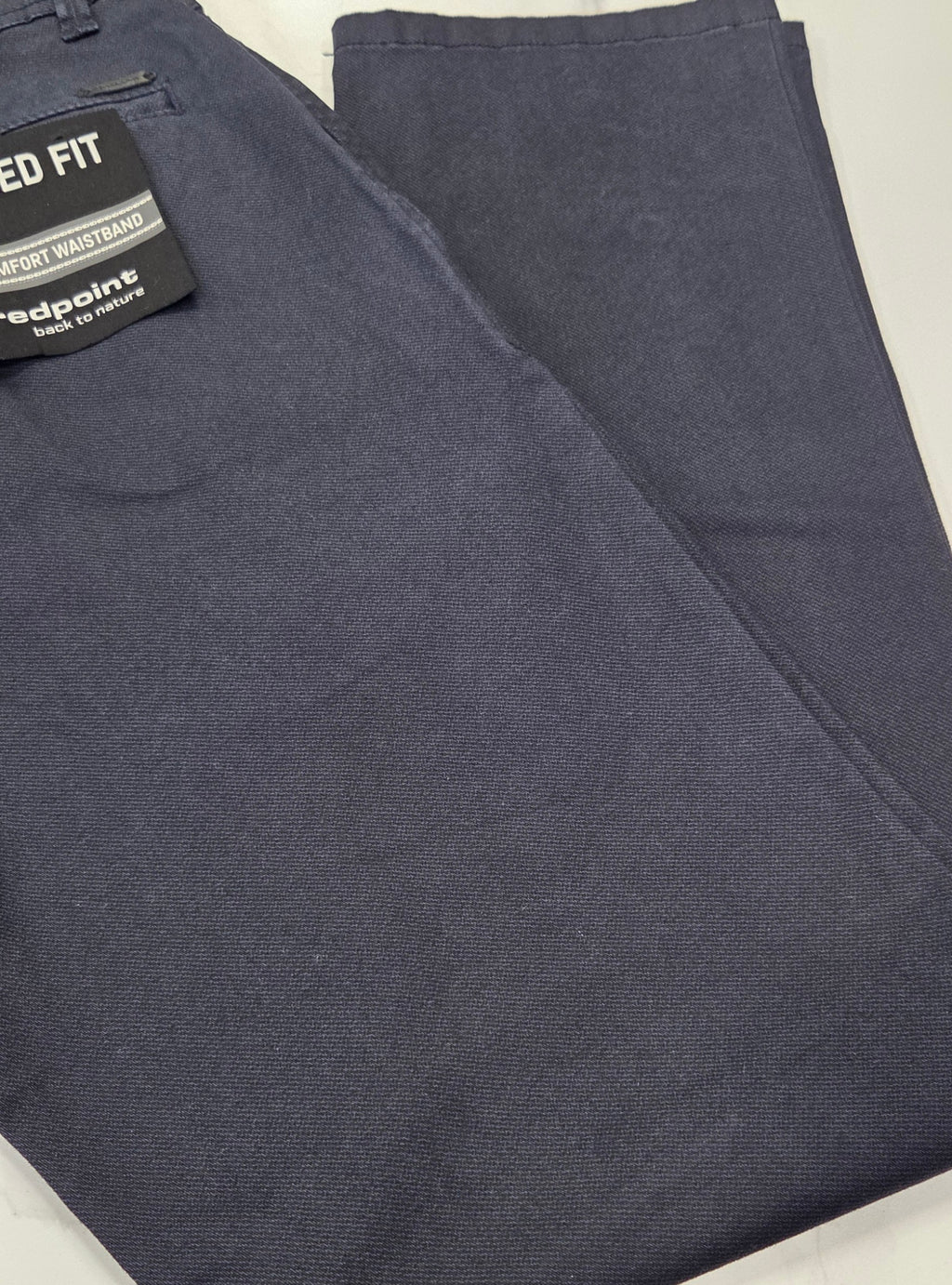 REDPOINT ODESSA RELAXED FIT CHINO - NAVY