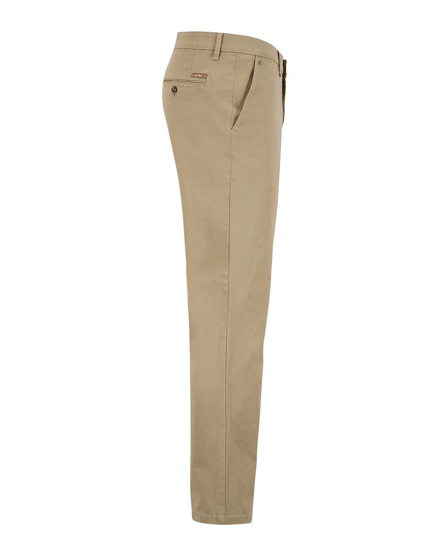 GARDEUR BENITO SLIM CHINO TROUSER (411363/1018) - BEIGE
