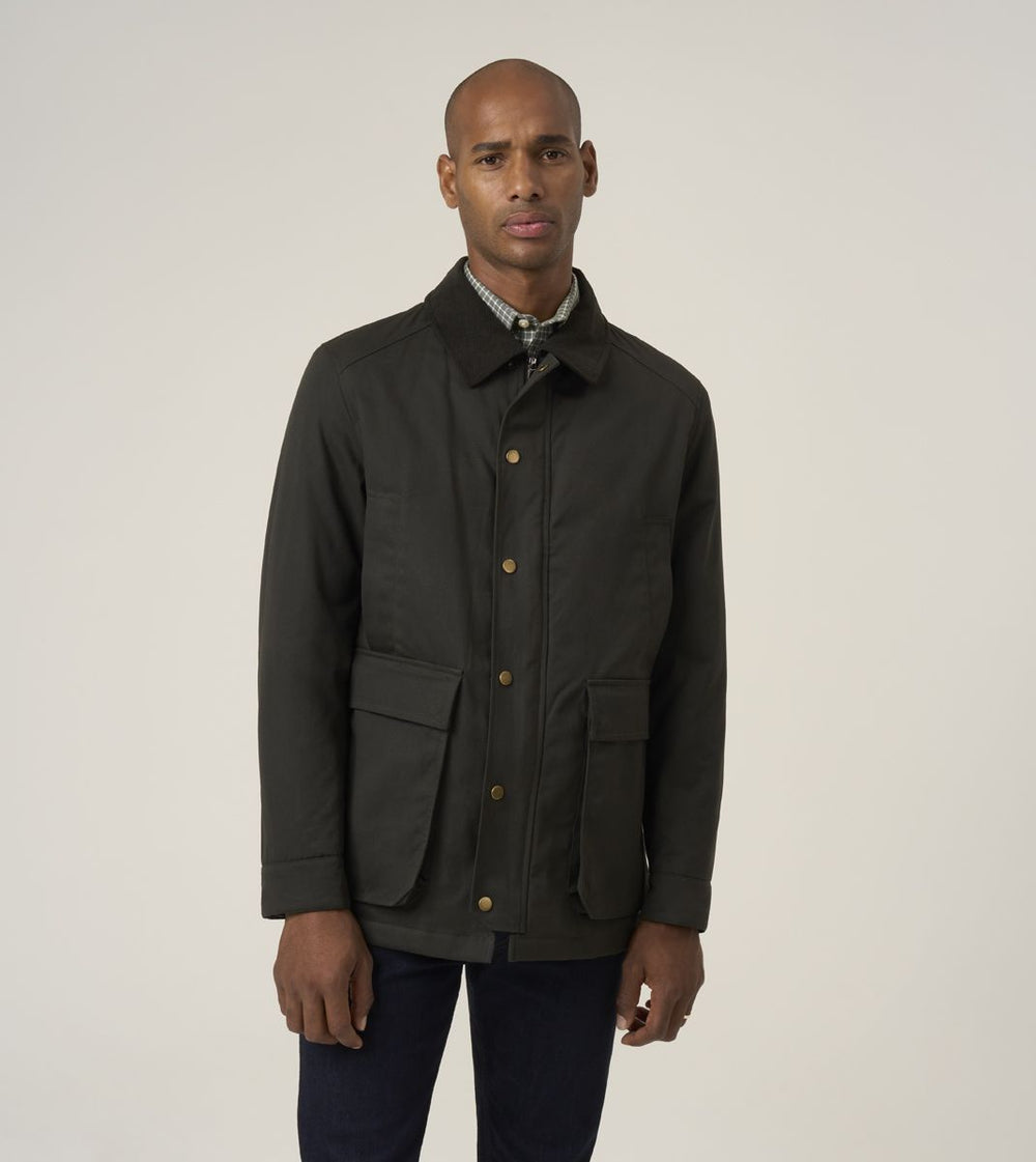 SKOPES RIBBLE WAX JACKET(MM5649) - OLIVE