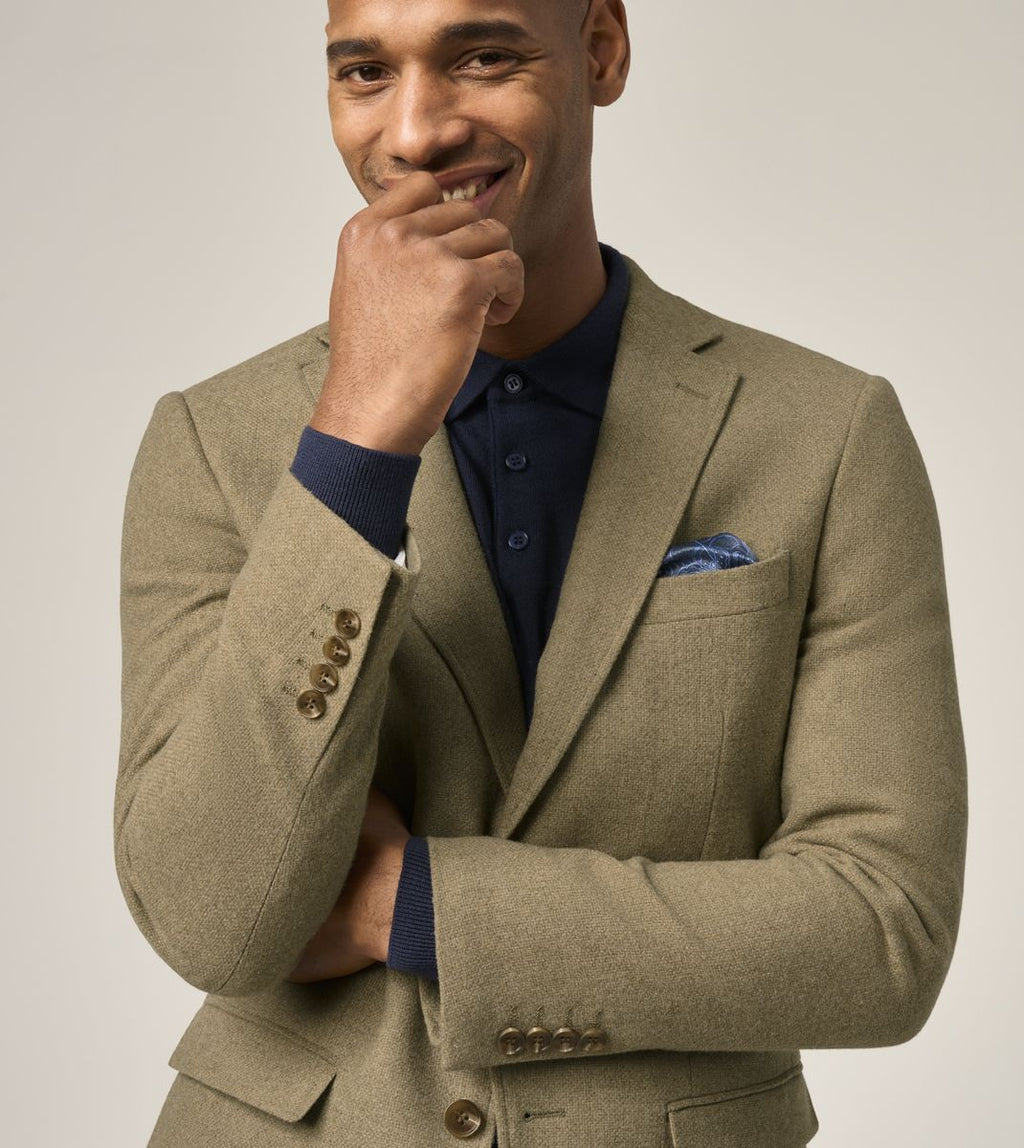 SKOPES REINER TEXTURED BLAZER (MM4686) - SAGE