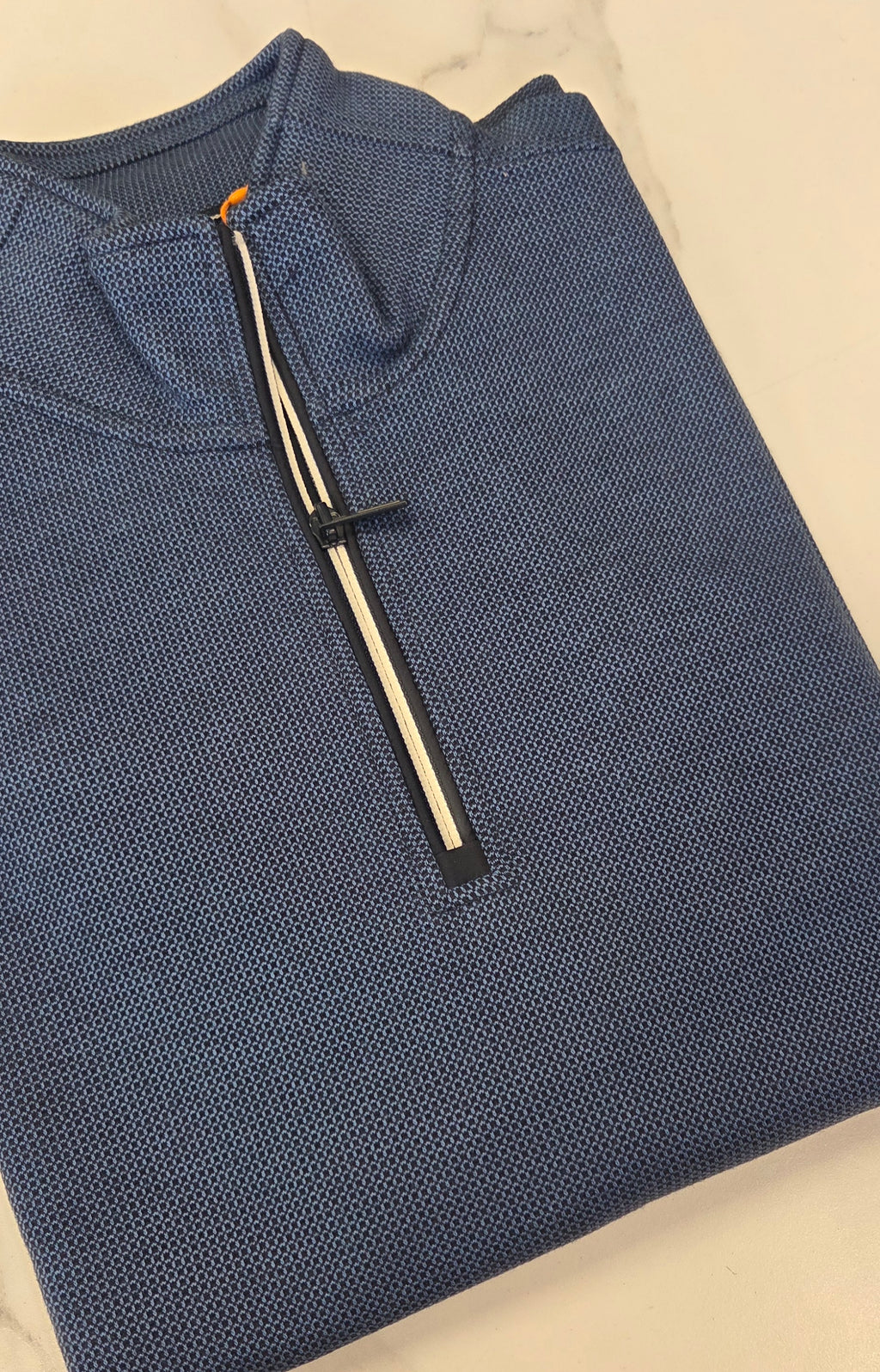 BAILEYS 1/4 ZIP SWEATSHIRT (613149/60) - NAVY BLUE