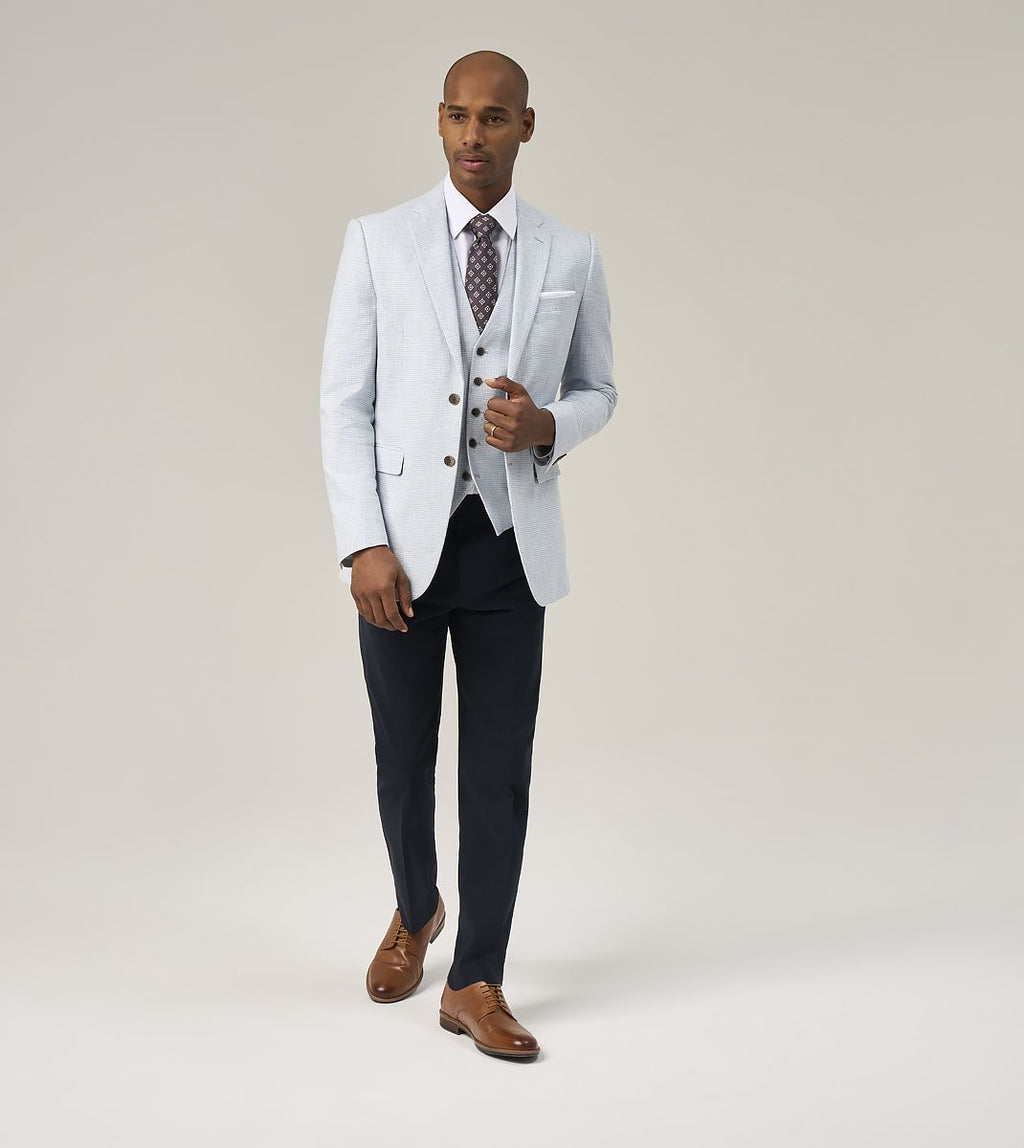 SKOPES AURELIO BLAZER (MM40126) - BLUE CHECK