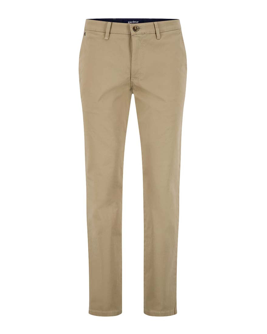 GARDEUR BENITO SLIM CHINO TROUSER (411363/1018) - BEIGE