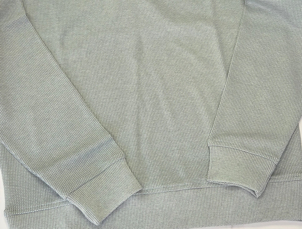 BAILEYS 1/4 BUTTON SWEATSHIRT (613147/71) - GREEN