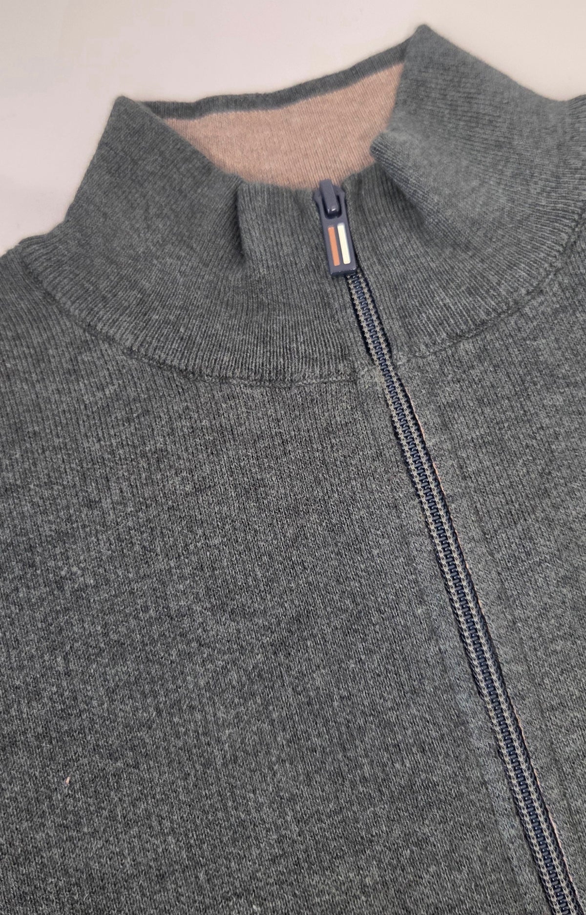 BAILEYS 1/2 ZIP KNITWEAR (628498/795) - GREEN