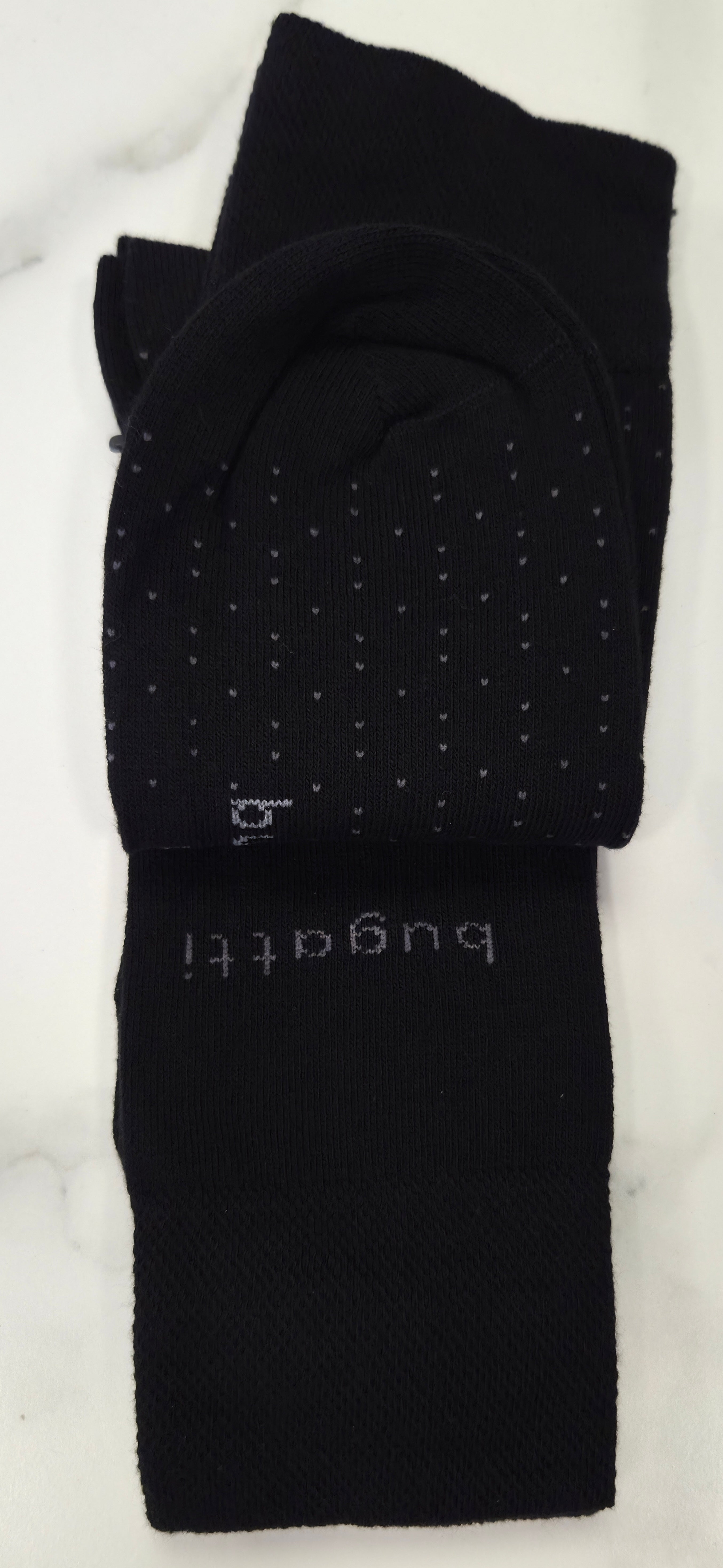 BUGATTI 2 PACK SOCKS DOTS (6264) - BLACK