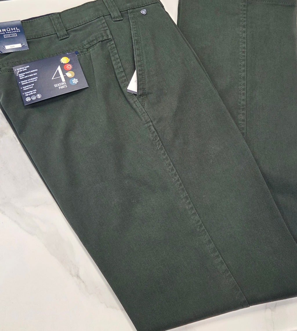 BRUHL CATANIA TROUSERS (0373-184060-192) - KHAKI
