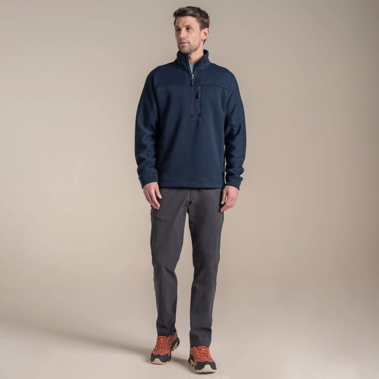 CRAGHOPPER TORNEY 1/4 ZIP FLEECE - NAVY