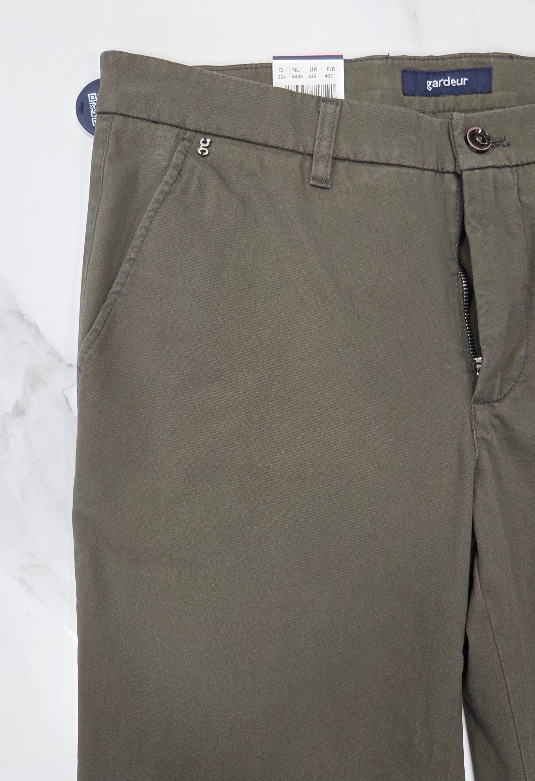GARDEUR BONO SLIM CHINO TROUSER(4188861//1074) - KHAKI