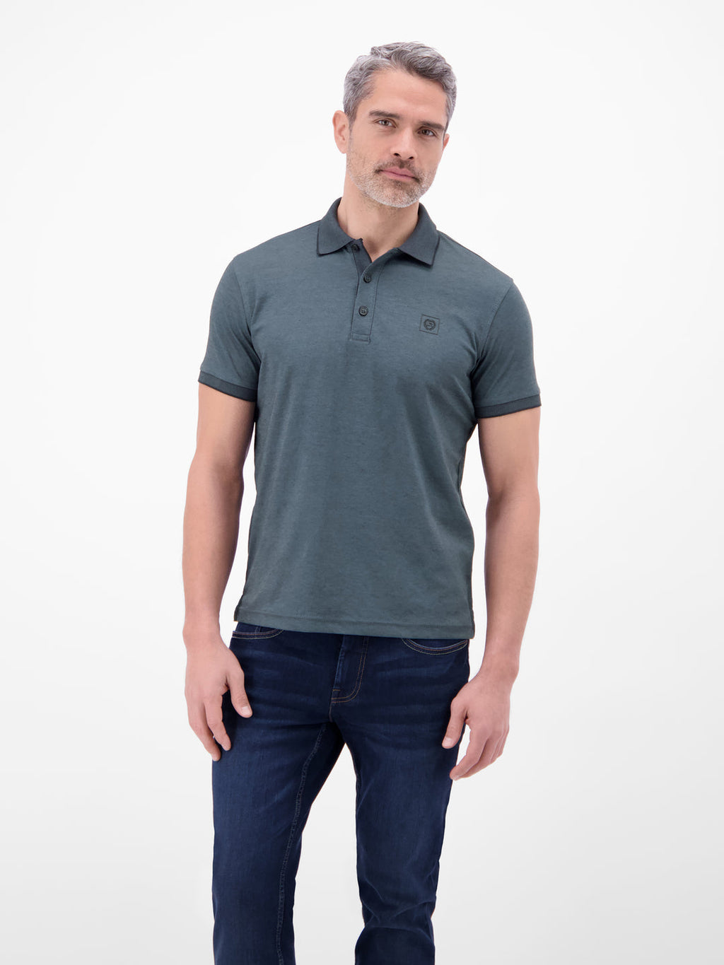 LERROS PERFORMANCE POLO SHIRT  - NAVY