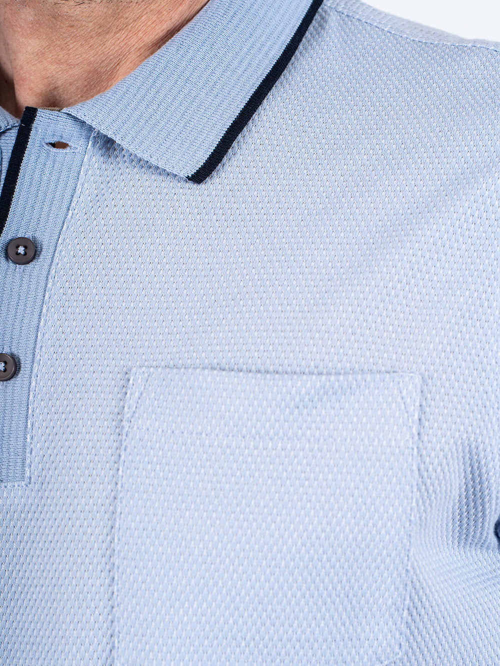 PRE END HESTER POLO SHIRT - BABY BLUE