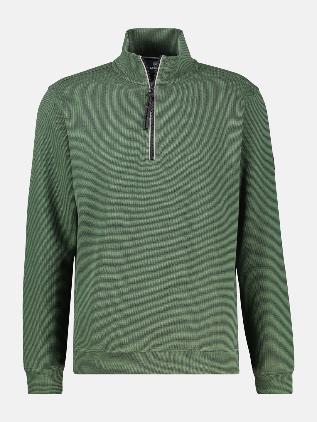 LERROS SELANIK 1/4 ZIP TROYER SWEATSHIRT - GREEN