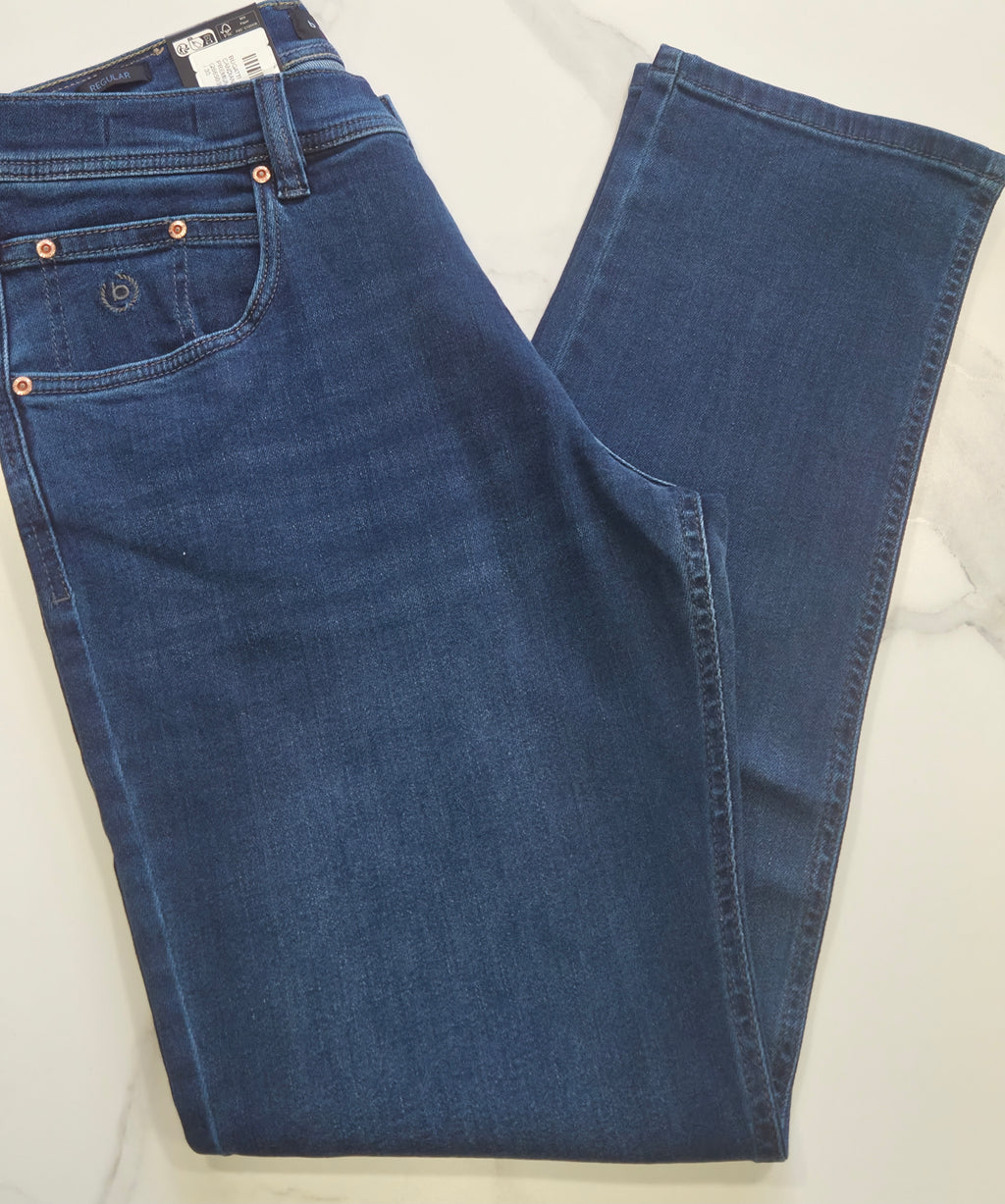BUGATTI CANDIANI PREMIUM ITALIAN  JEANS (26650/363) - DENIM BLUE
