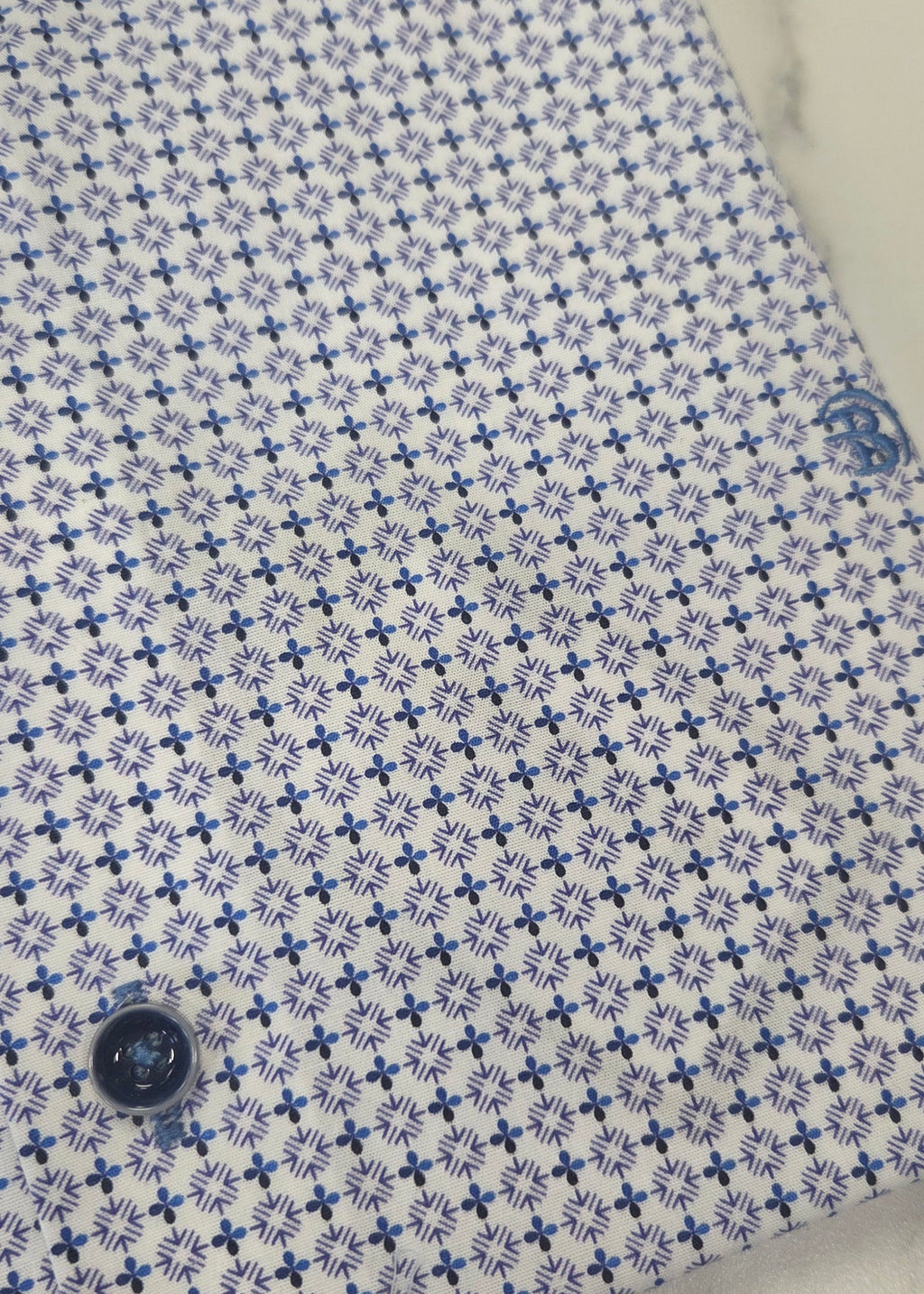 BENETTI LONDON L/S SHIRT - BLUE