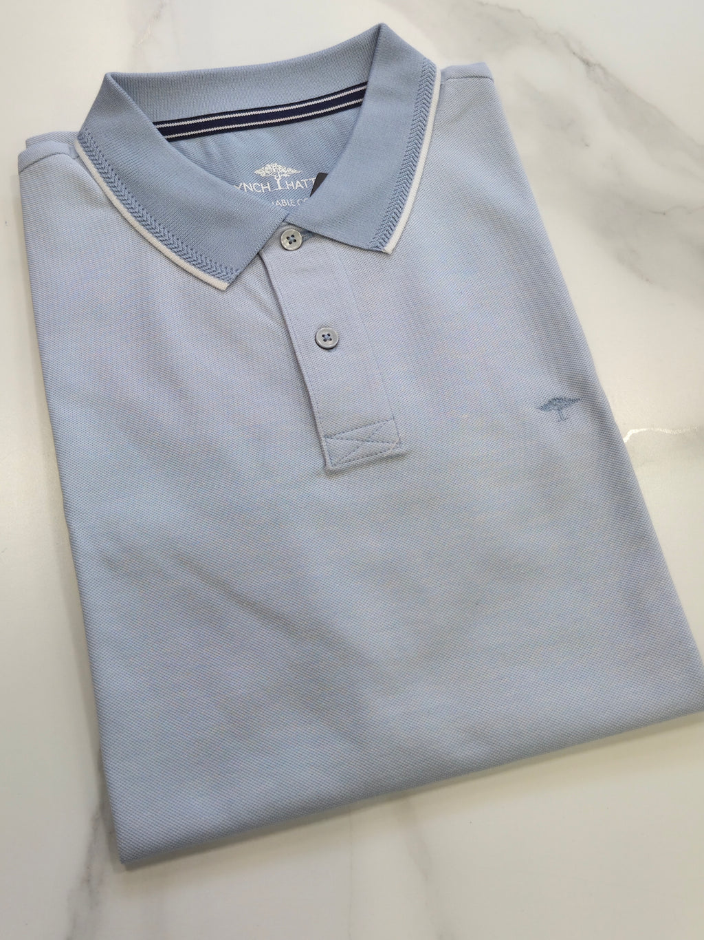 FYNCH HATTON POLOSHIRT (16031904/653) - BABY BLUE