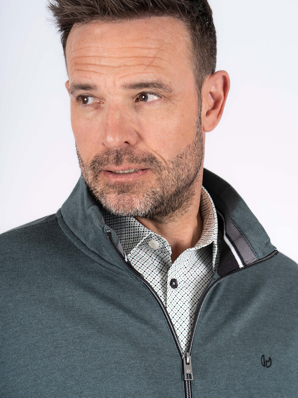 PRE END RAI FULL ZIP SWEAT - SAGE