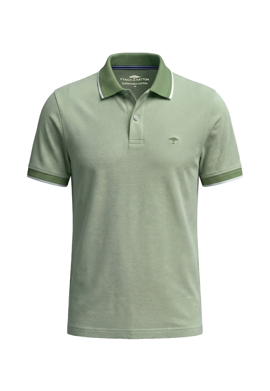 FYNCH HATTON POLOSHIRT (16031904/740)- GREEN