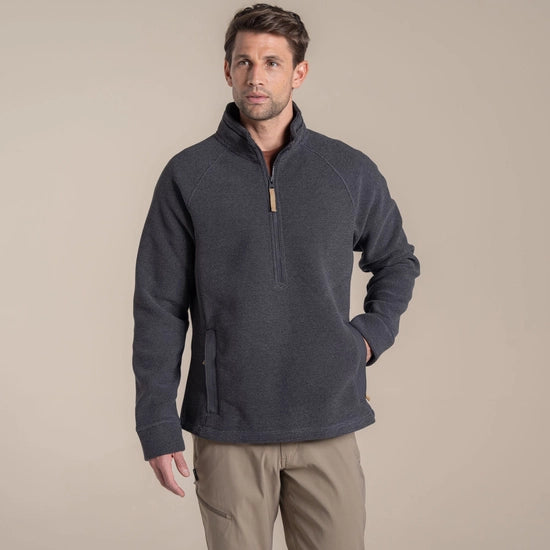 CRAGHOPPERS STEEPLE 1/2 ZIP - SLATE GREY